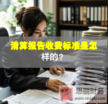清算報告收費標準是怎樣的？