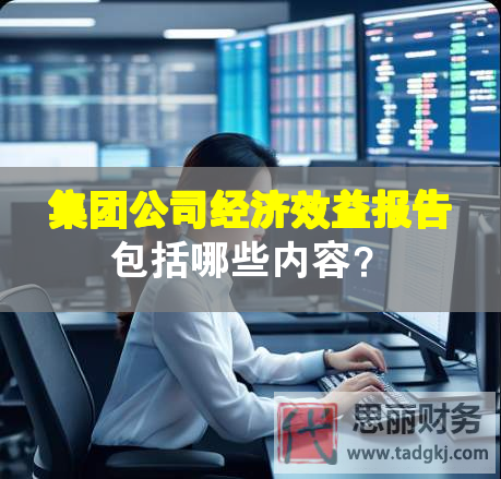 集團公司經濟效益報告包括哪些內容？