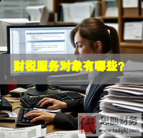 財稅服務對象有哪些？
