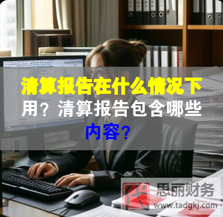 清算報告在什么情況下用？清算報告包含哪些內容？