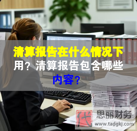 清算報告在什么情況下用？清算報告包含哪些內容？
