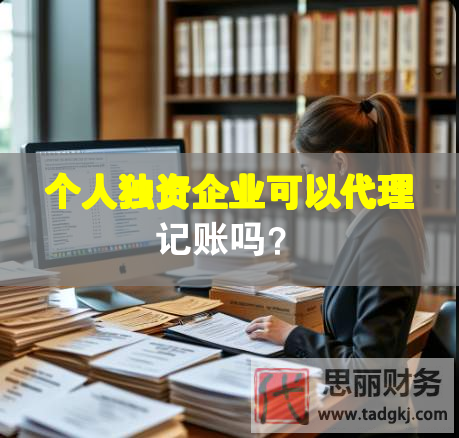 個人獨資企業可以代理記賬嗎？