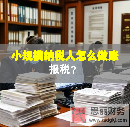 小規模納稅人怎么做賬報稅？