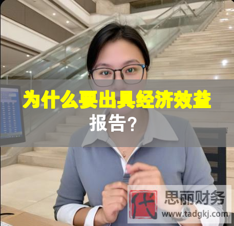 為什么要出具經濟效益報告？