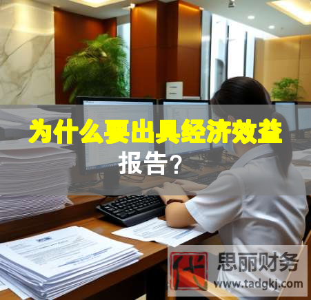 為什么要出具經濟效益報告？