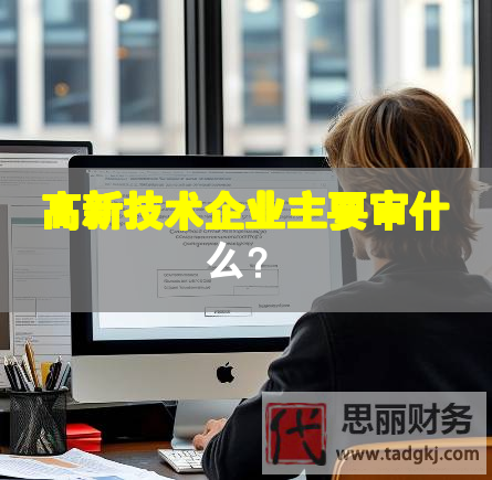 高新技術企業主要審什么？