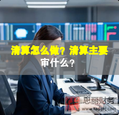 清算怎么做？清算主要審什么？
