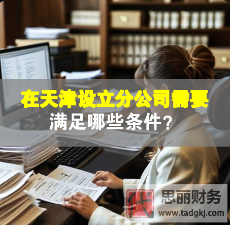 在天津設立分公司需要滿足哪些條件？