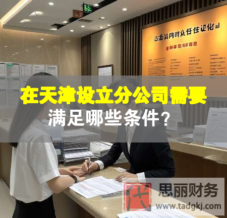 在天津設立分公司需要滿足哪些條件？