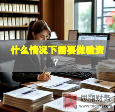 什么情況下需要做驗資？