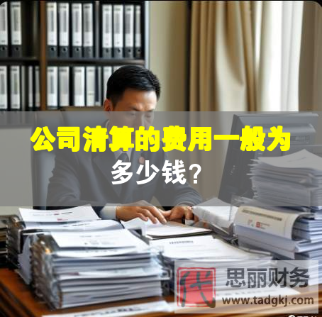 公司清算的費用一般為多少錢？