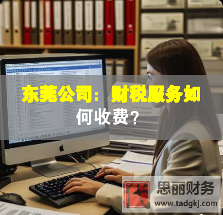 東莞公司：財稅服務如何收費？