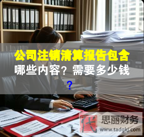 公司注銷清算報告包含哪些內容？需要多少錢？