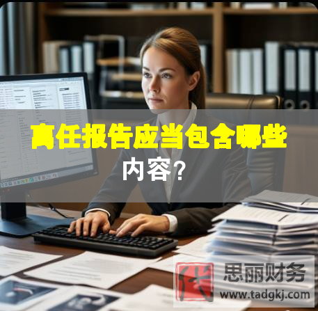 離任報告應當包含哪些內容？