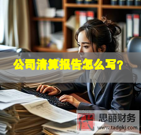 公司清算報告怎么寫？