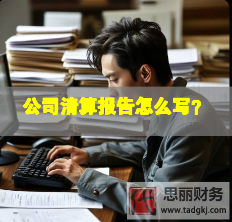 公司清算報告怎么寫？