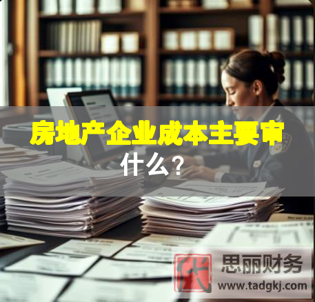 房地產企業成本主要審什么？