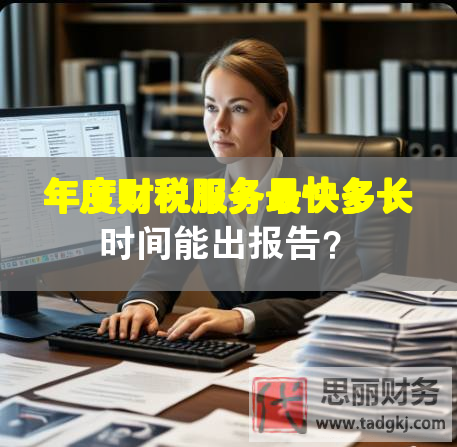 年度財稅服務最快多長時間能出報告？
